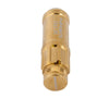 NRG NRG 700 Series M12 X 1.25 Steel Lug Nut w/Dust Cap Cover Set 21 Pc w/Locks & Socket - Chrome Gold (image 3)