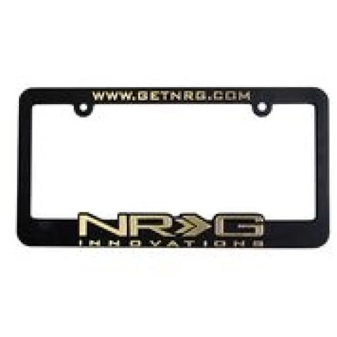 NRG NRG License Plate Frame - Gold