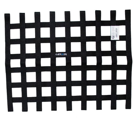 NRG NRG SFI Spec Window Net - Black 18in x 23in