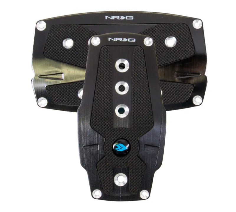 NRG PDL-250BK NRG Brushed Aluminum Sport Pedal A/T -