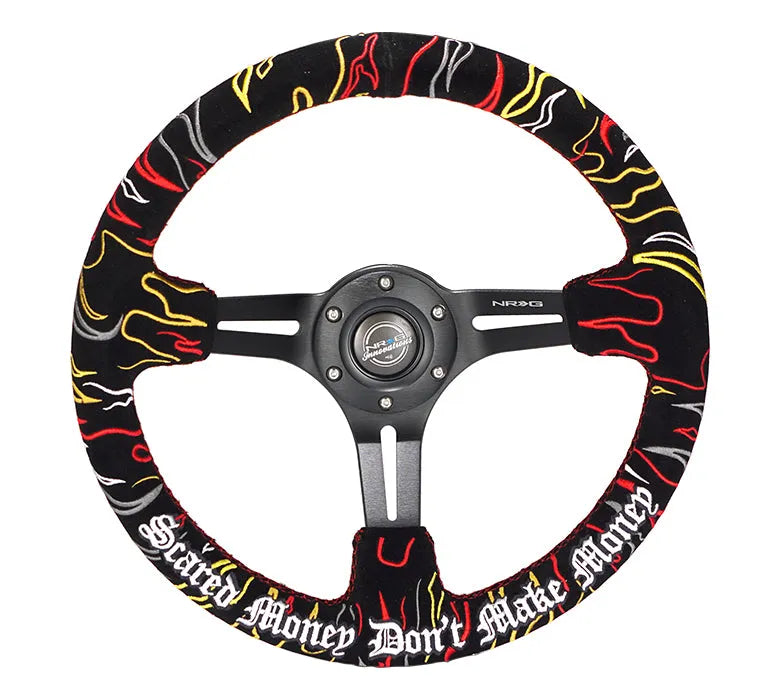 NRG RST-018MB-RLB NRG Reinforced Steering Wheel (3in.