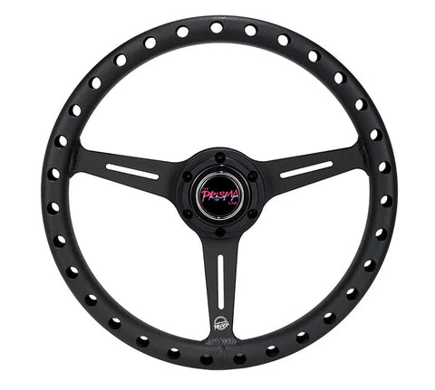 NRG NRG Aluminum Light Weight Steering Wheel (330mm) Extra Light - Ergonomic Grip - Anadized Red