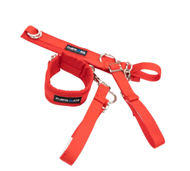 NRG NRG SFI 3.3 Arm Restraints One Pair - Red