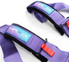 NRG NRG SFI 16.1 5Pt 3 Inch Seat Belt Harness with Pads / Cam Lock - Purple