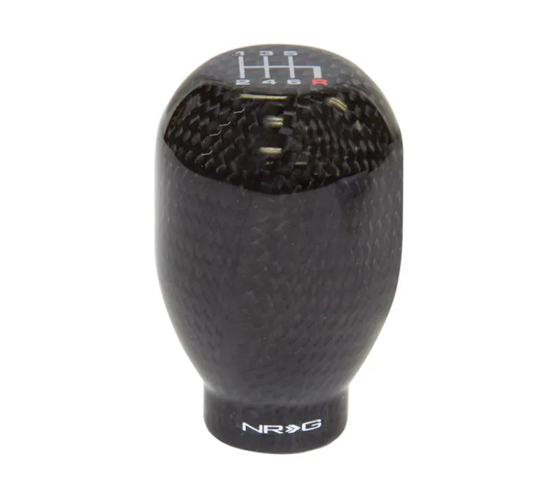 NRG NRG Shift Knob 42mm - Black Carbon Fiber (5 Speed)