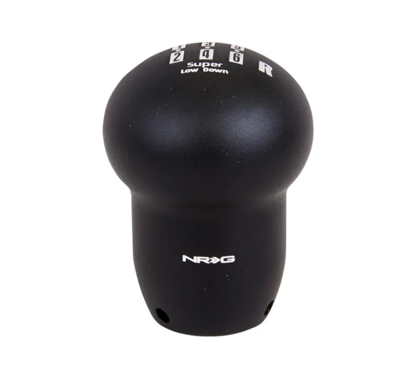 NRG NRG Universal Super Low Down Shift Knob - Black (6 Speed)