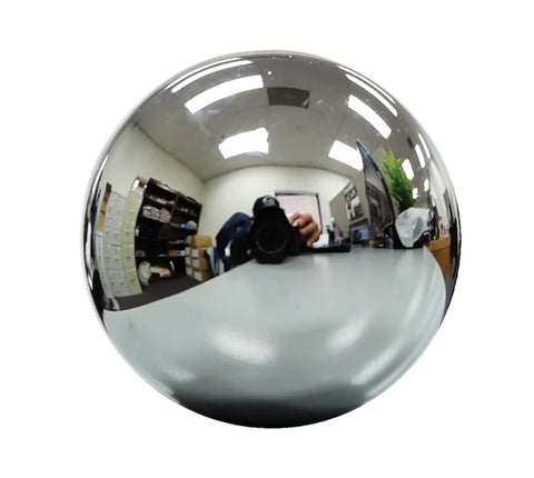 NRG NRG Universal Ball Style Shift Knob - Heavy Weight 480G / 1.1Lbs. - Chrome Silver