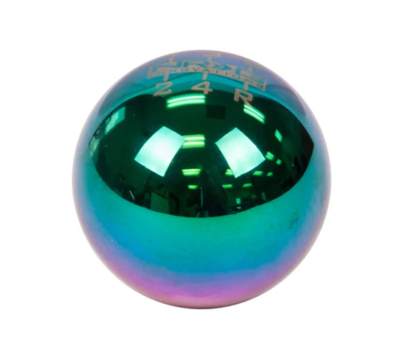 NRG NRG Ball Style Shift Knob For Honda - Heavy Weight 480G / 1.1Lbs. - Multicolor / Neochrome