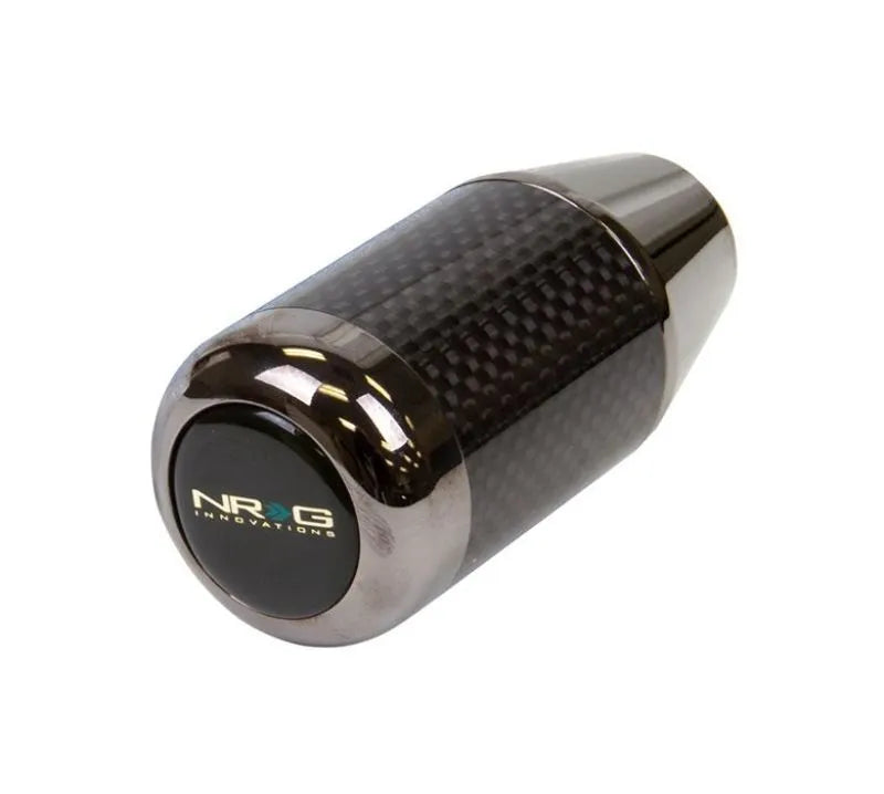NRG NRG Universal Fatboy Style Shift Knob w/Carbon Fiber Ring