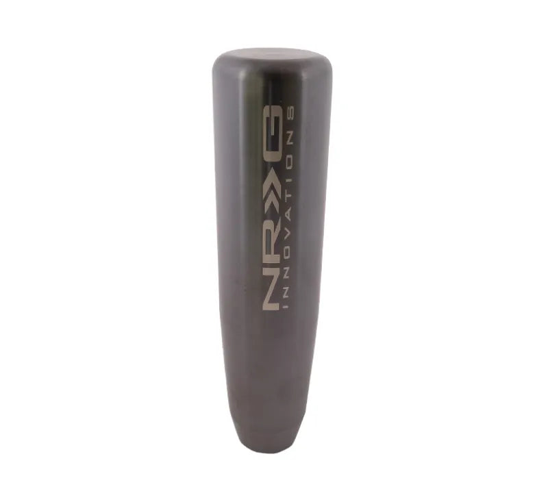 NRG NRG Universal Short Shifter Knob - 5in. Length / Heavy Weight 1.27Lbs. - Black Chrome