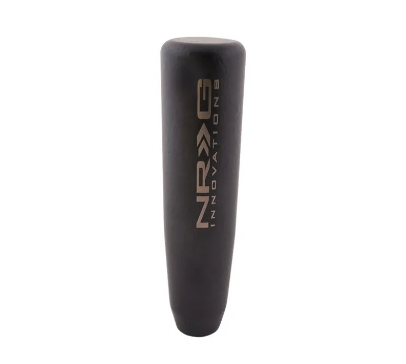 NRG NRG Universal Short Shifter Knob - 5in. Length / Heavy Weight 1.27Lbs. - Black Wrinkle Finish