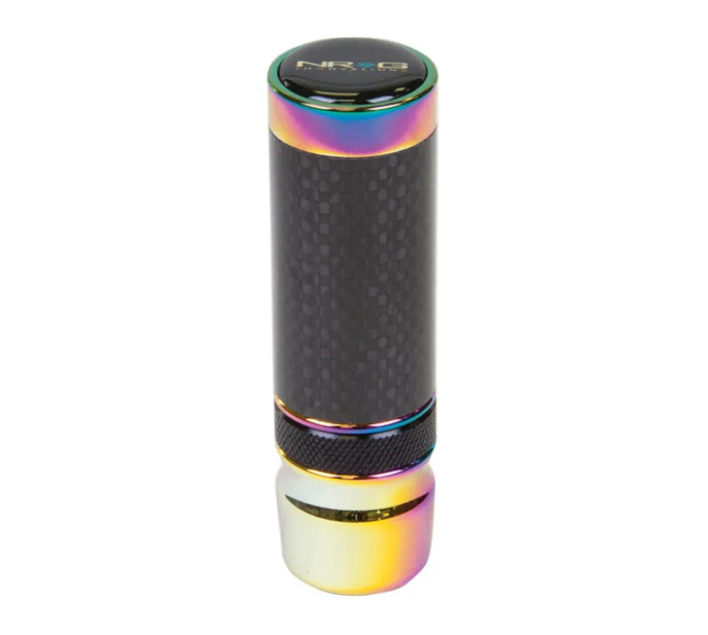 NRG NRG Slimboy Adjustable Shift Knob (M10X1.25) Nissan / Mazda / Toyota - Carbon Fiber / Neochrome