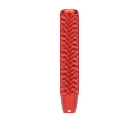 NRG NRG Shift Knob Knurl Hidden Gem Long Red