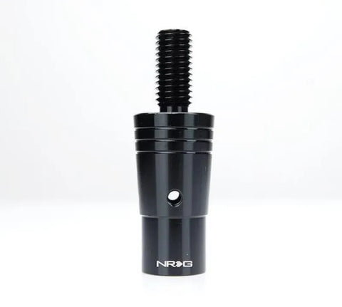 NRG NRG 14mm Euro Aluminum Adapter w/ M10x1.5 Thread Pitch - Black