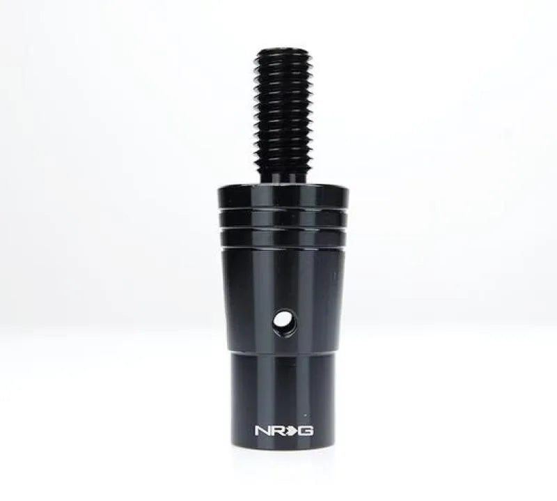 NRG NRG 14mm Euro Aluminum Adapter w/ M10x1.5 Thread Pitch - Black