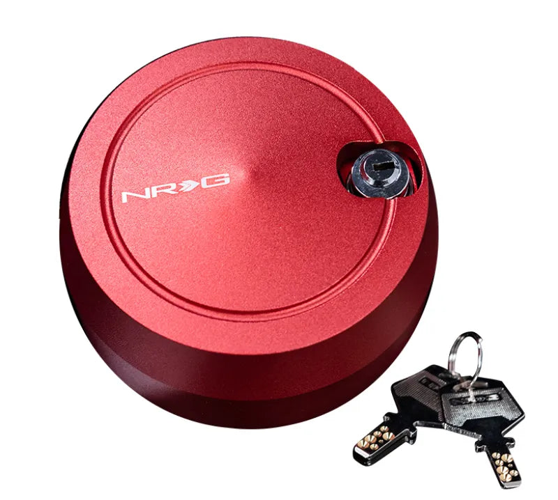 NRG NRG Quick Lock V2 w/Free Spin - Red (Will Not Work w/Thin Version QR or Quick Tilt System)
