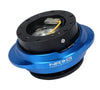 NRG NRG Quick Release Gen 2.2 - Black Body / Shiny Blue Oval Ring