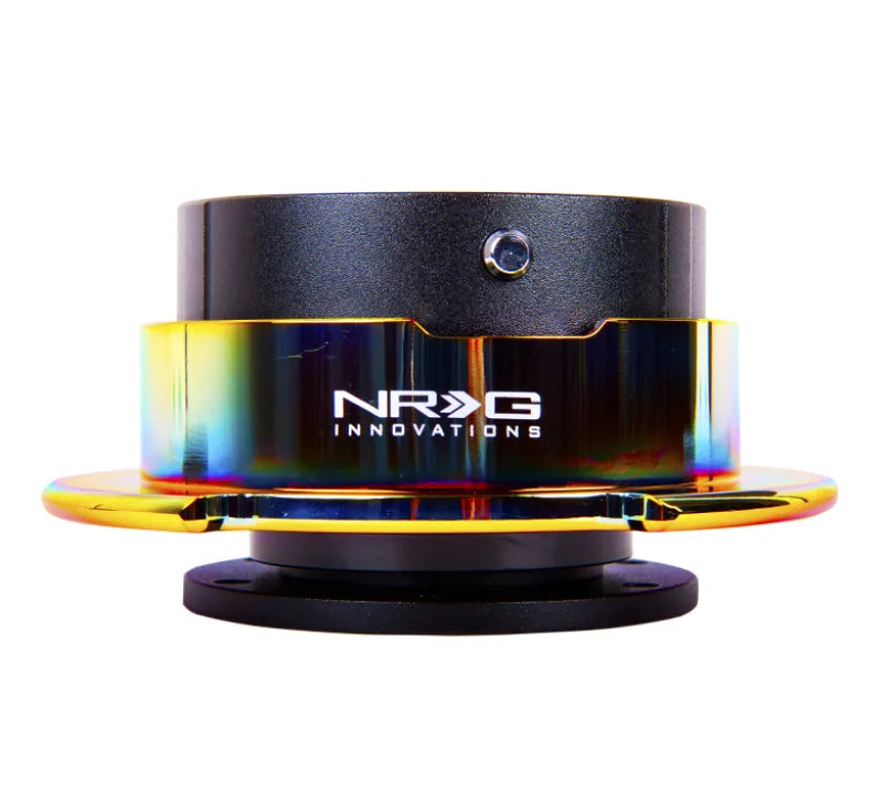 NRG NRG Quick Release Gen 2.5 - Black Body / Neochrome Ring