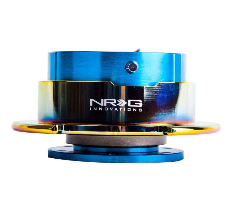 NRG NRG Quick Release Gen 2.5 - Blue Body / Neochrome Ring