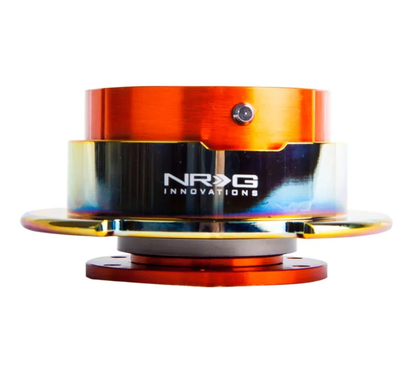 NRG NRG Quick Release Gen 2.5 - Orange Body / Neochrome Ring