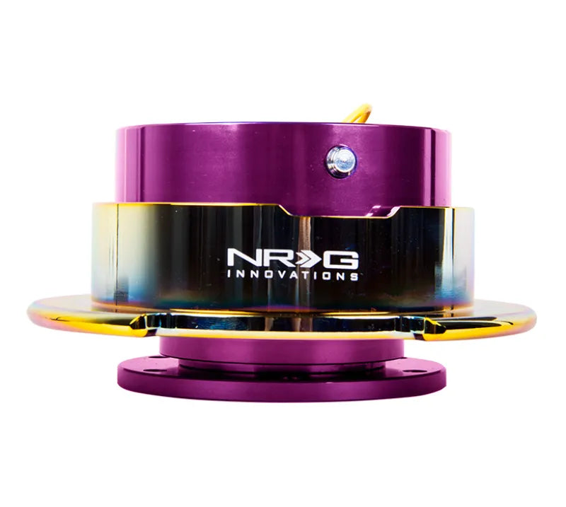 NRG NRG Quick Release Gen 2.5 - Purple Body / Neochrome Ring
