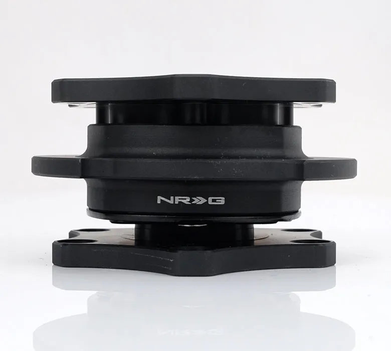 NRG NRG Quick Release SFI SPEC 42.1 - Gun Metal Body / Black Shinny Ring