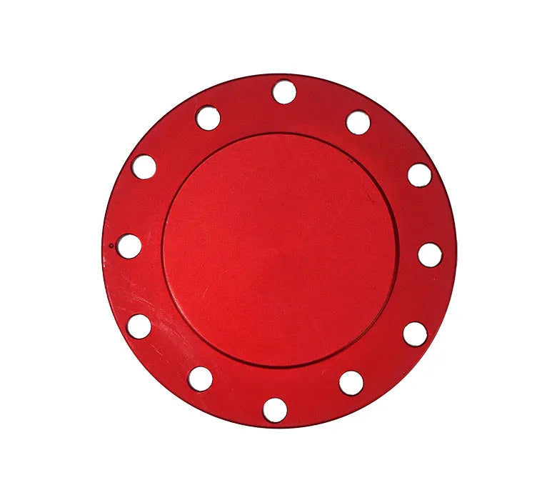 NRG NRG Horn Delete Plate Flush 70x6in / 74x6 PCD pattern - Red