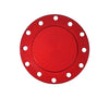 NRG NRG Horn Delete Plate Flush 70x6in / 74x6 PCD pattern - Red (image 2)