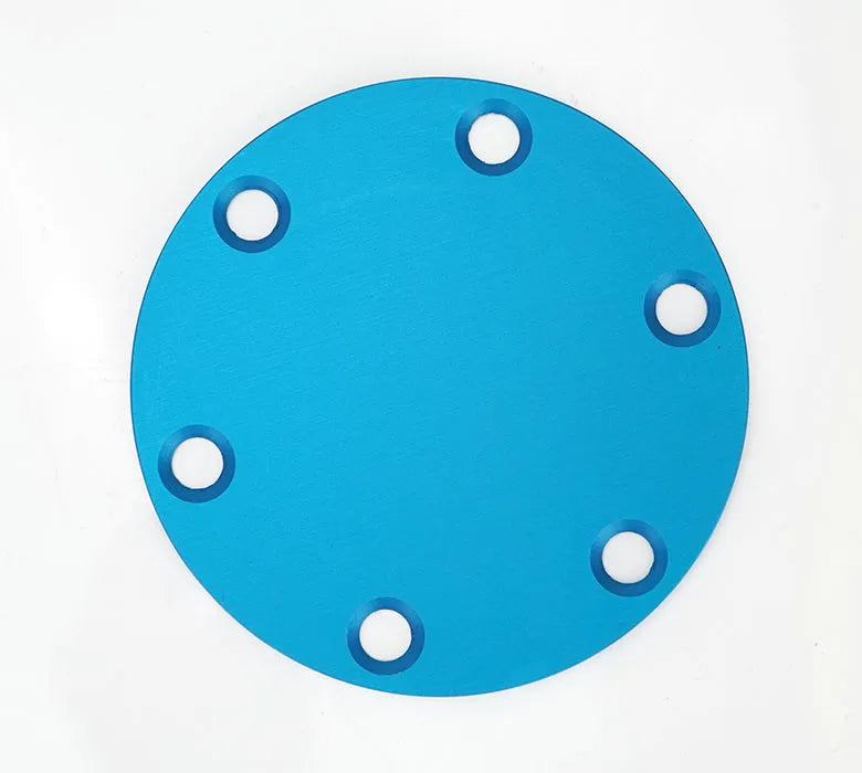 NRG NRG Horn Delete Plate Laser Logo - Blue