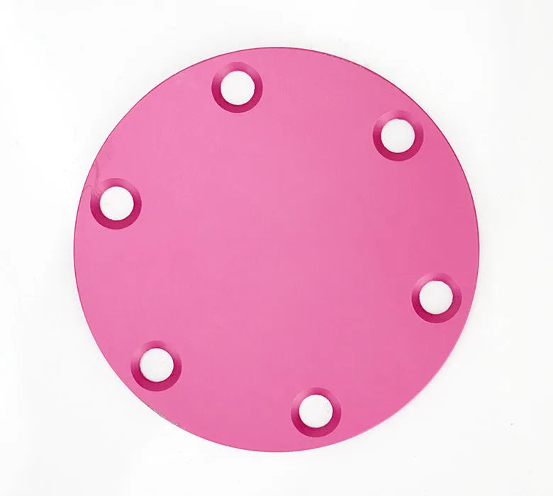 NRG NRG Horn Delete Plate Laser Logo - Pink