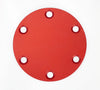 NRG NRG Horn Delete Plate Laser Logo - Red