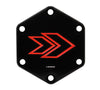 NRG NRG Engraved Arrow Horn Delete Button-RED (image 2)