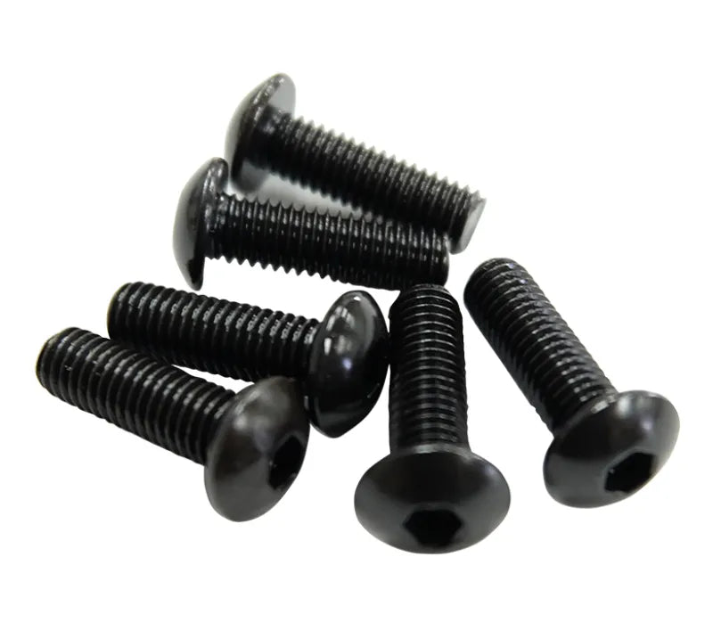 NRG NRG Steering Wheel Screw Upgrade Kit (Flat) - Black