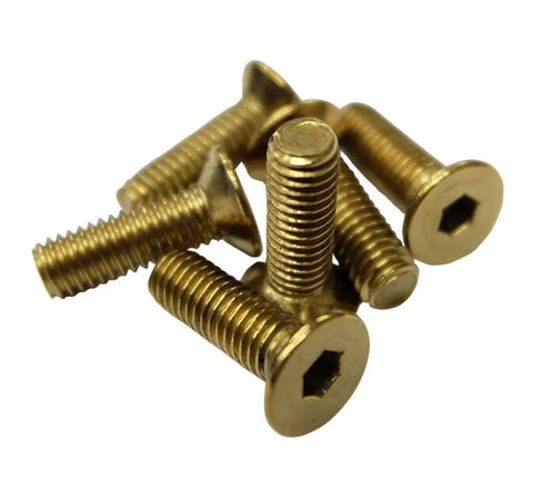 NRG NRG Steering Wheel Screw Upgrade Kit (Conical) - Chrome Gold