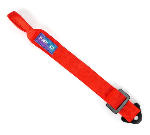 NRG NRG Universal Tow Strap 24in Adjustable - Red