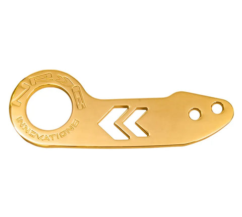 NRG NRG Universal Rear Tow Hook - Gold Dip