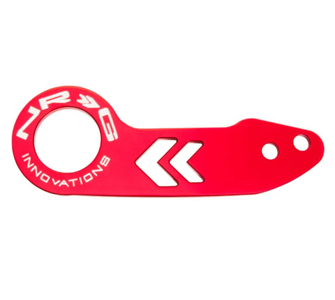 NRG NRG Universal Rear Tow Hook - Anodized Red