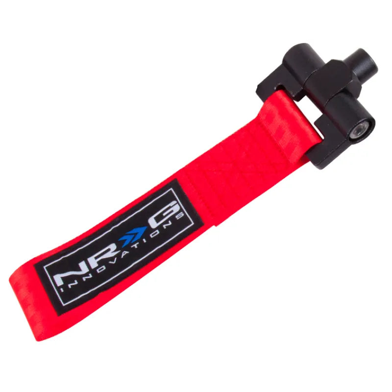 NRG NRG Bolt-In Tow Strap Red - Honda S2000 00-08 / FIT/Jazz 03-07 (5000lb. Limit)