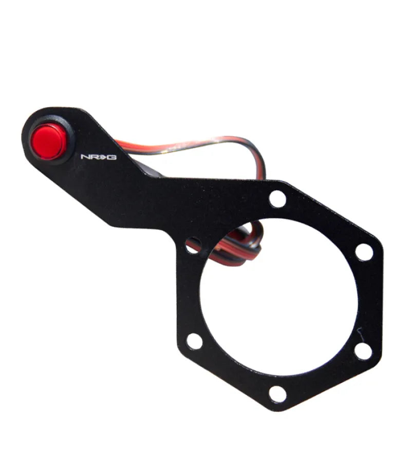 NRG NRG Steering Single Switch - Extended Kit Black