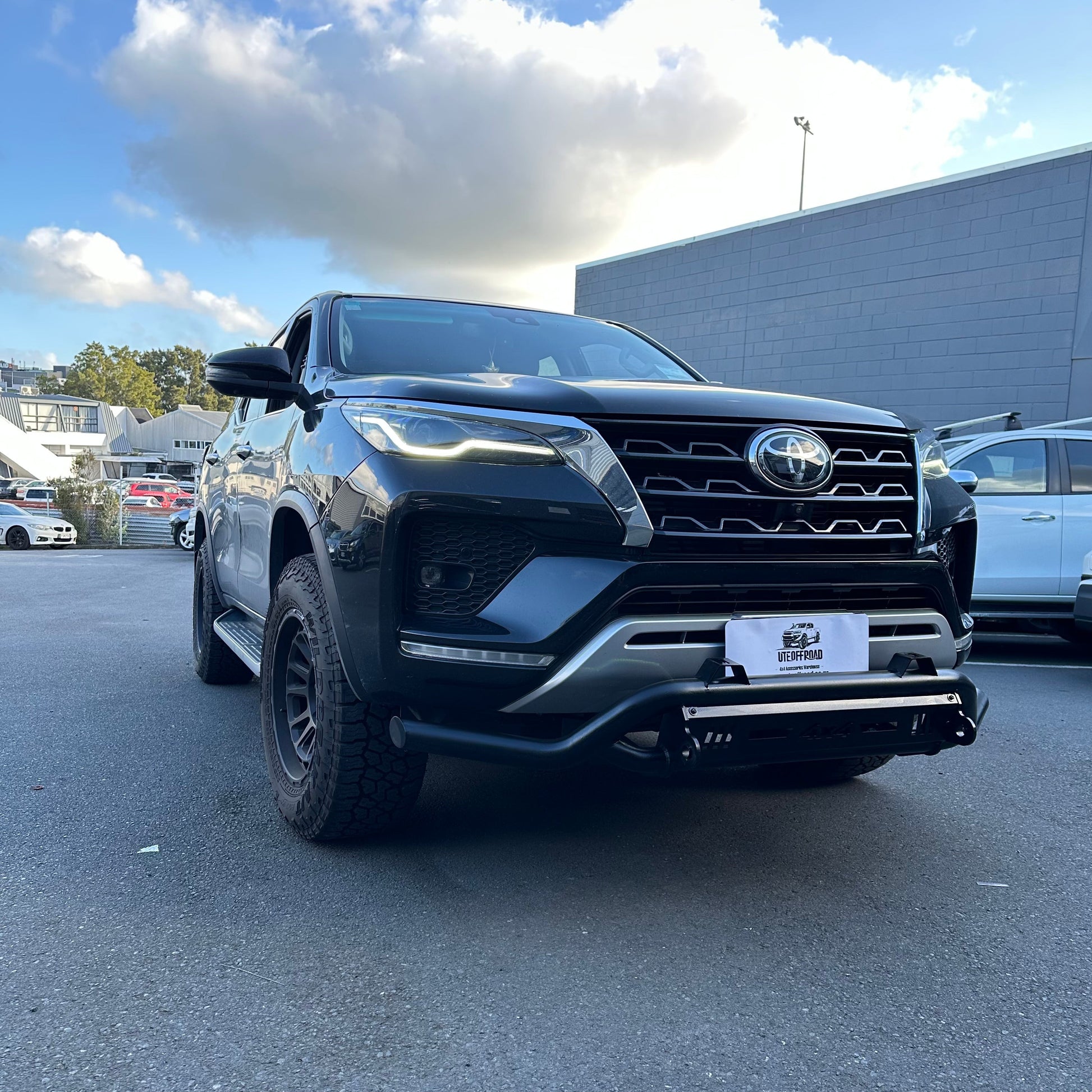 Nudge bar(Compatible Front Camera and Sensors) Lower style for Toyota