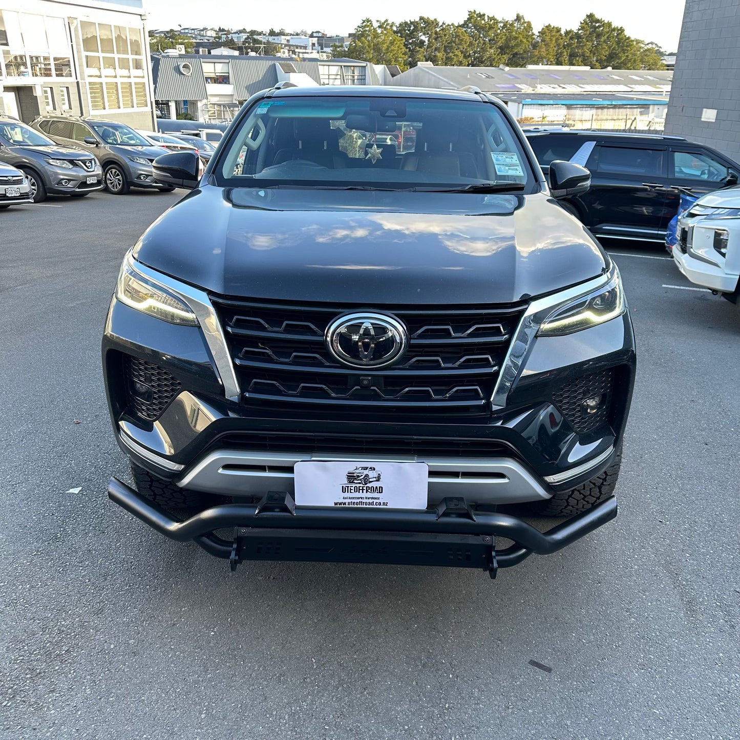 Nudge bar(Compatible Front Camera and Sensors) Lower style for Toyota