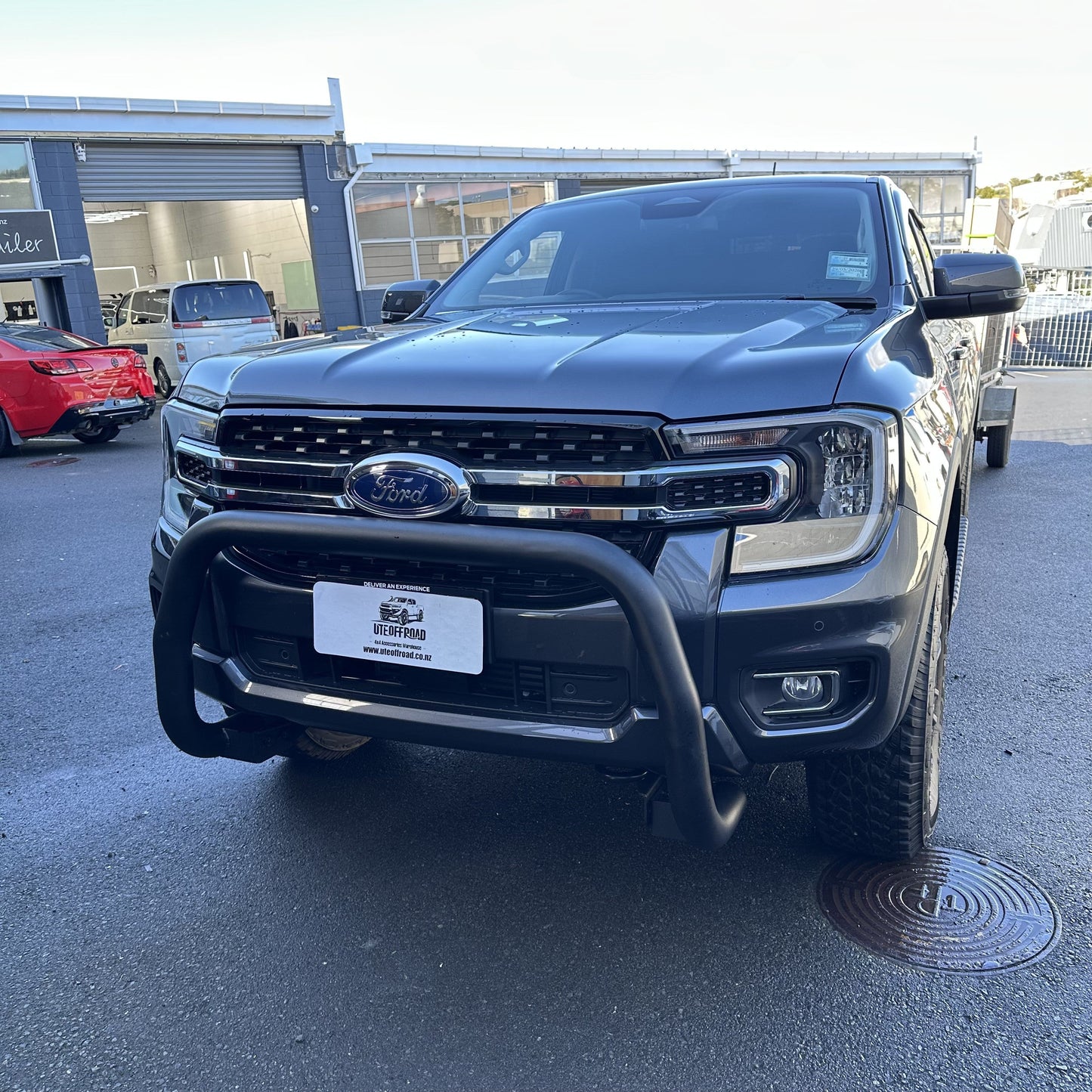 Nudge Bar (Compatible Front Sensor) Ford Ranger 2022+ New