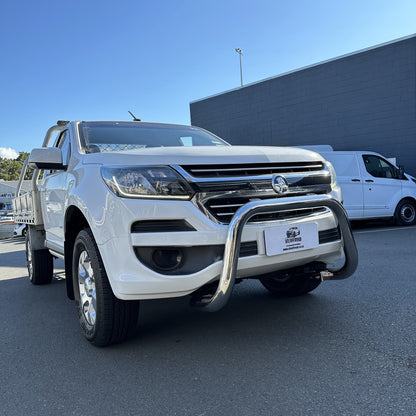 Nudge Bar(Compatible Front Sensors) Holden Colorado 2012-2020 Chrome