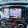 Black touchscreen display showing rearview camera feed and parking assist for nudge bar medium size triton 2019 2023
