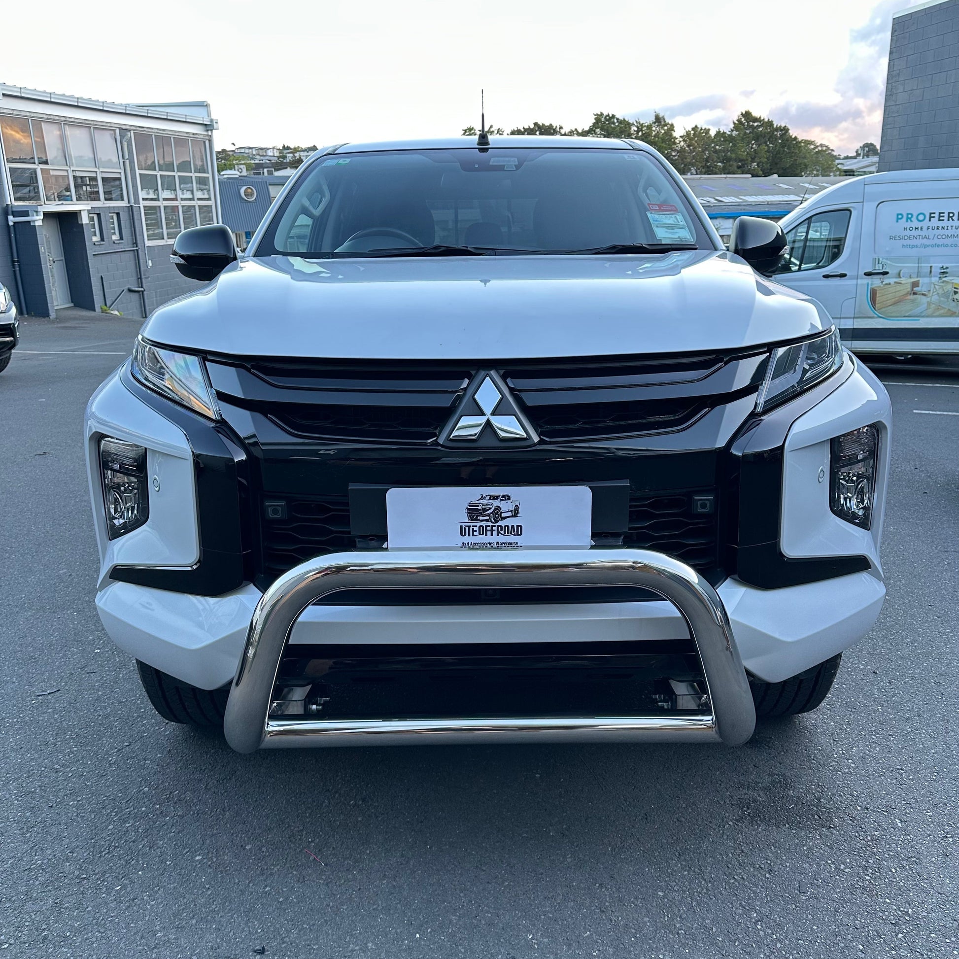 Nudge bar (Compatible Front Sensors) Medium Size Triton 2019-2023