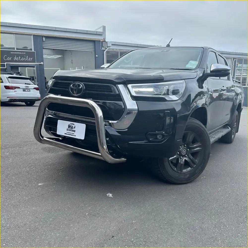 Nudge Bar (Compatible Front Sensors) Toyota Hilux 2015-2025 Chrome