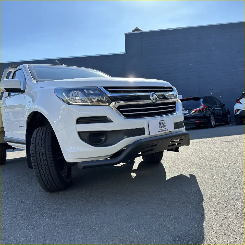 Nudge bar for Holden Colorado 2012-2020 Black Q1