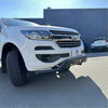 White chevrolet colorado pickup truck with black steel nudge bar for Holden Colorado 2012-2020 front guard
