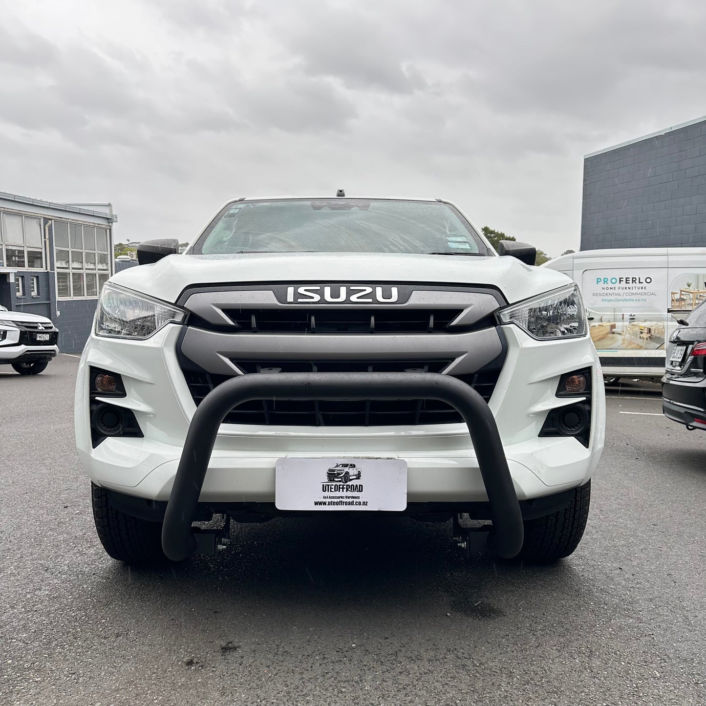 Nudge Bar for Isuzu D-Max LS / LX 2021-2023 Matte Black W2