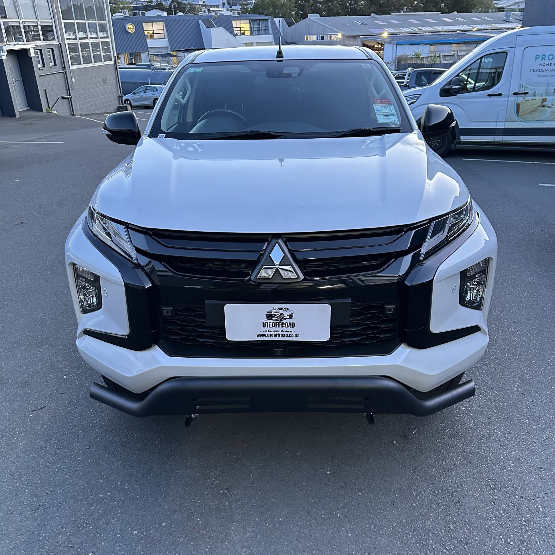 Nudge bar for Mitsubishi Triton 2019-2023 Black Q1